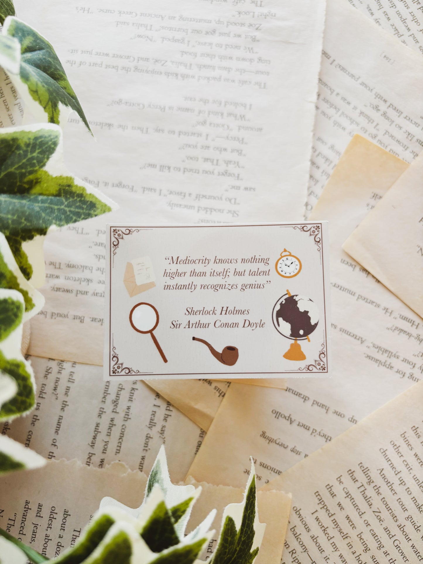 Mediocrity Knows Nothing Sticker