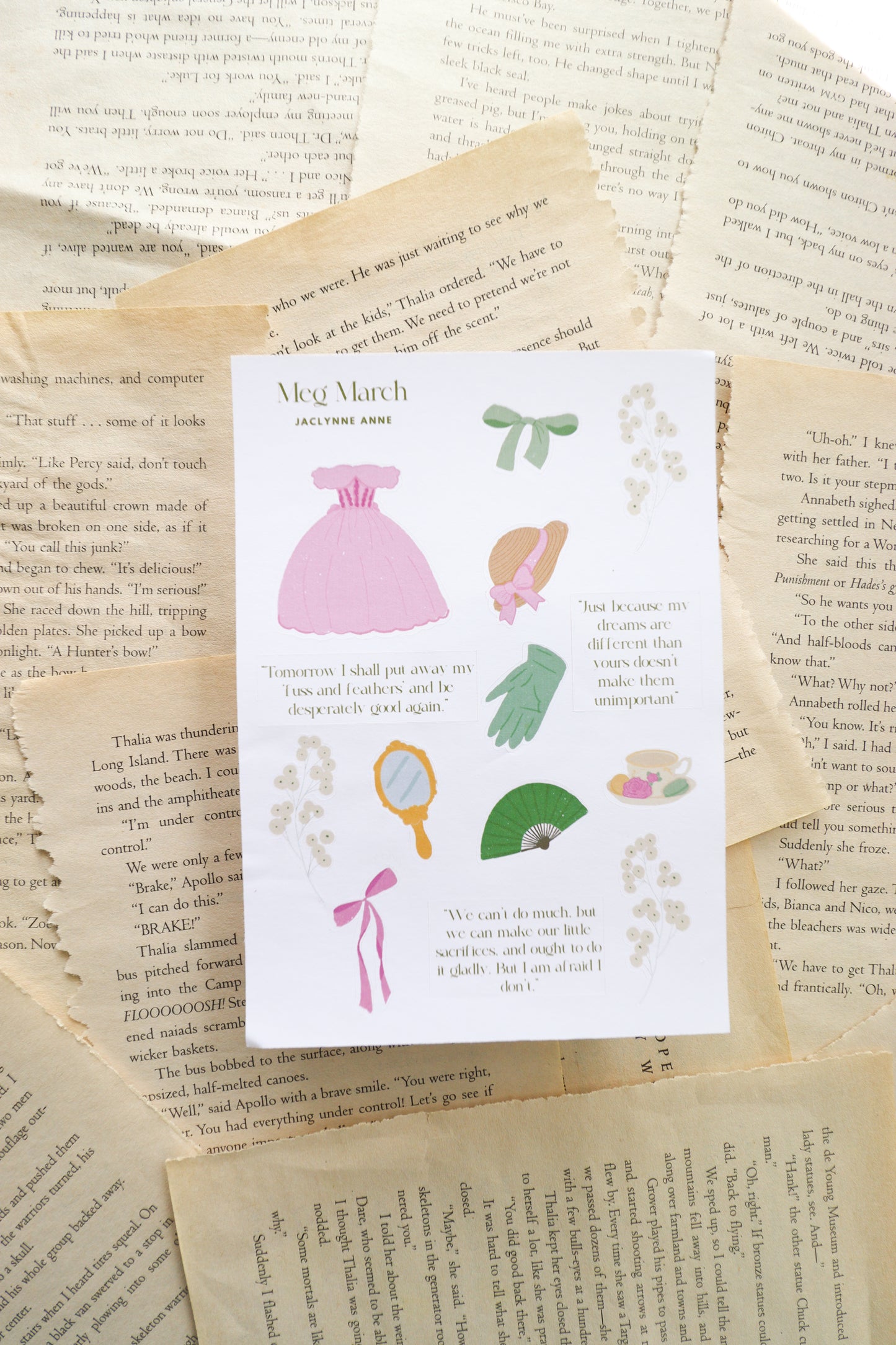 Meg March Sticker Sheet
