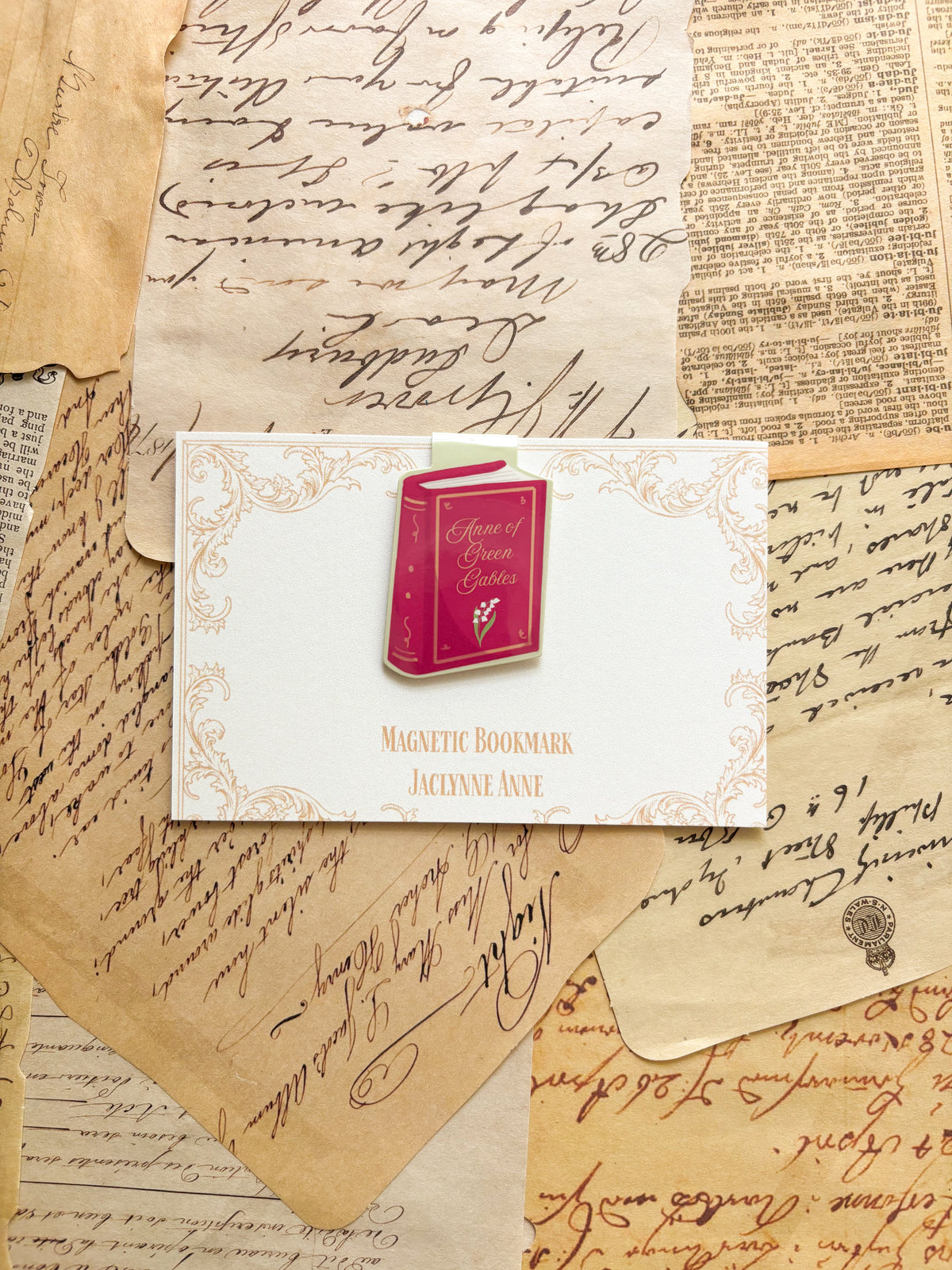 Anne of Green Gables Book Magnetic Bookmark