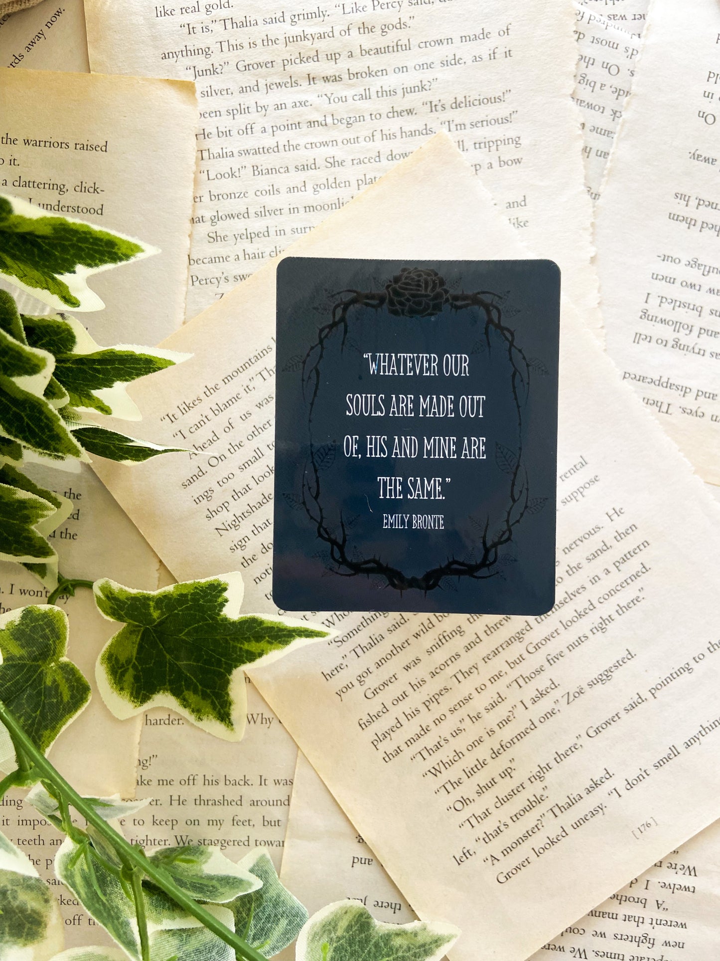 His and Mine are the Same Wuthering Heights Vinyl Sticker