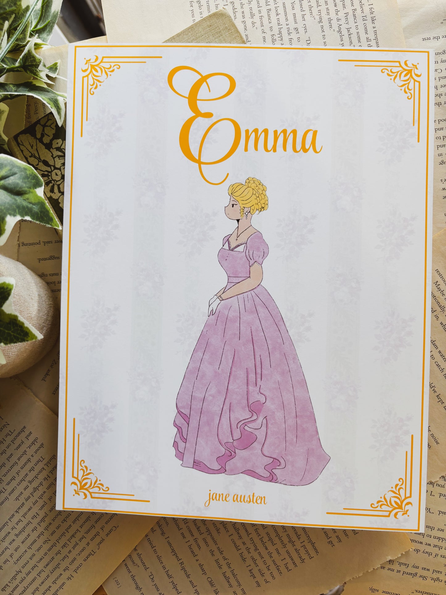 Emma Book Cover Art Print