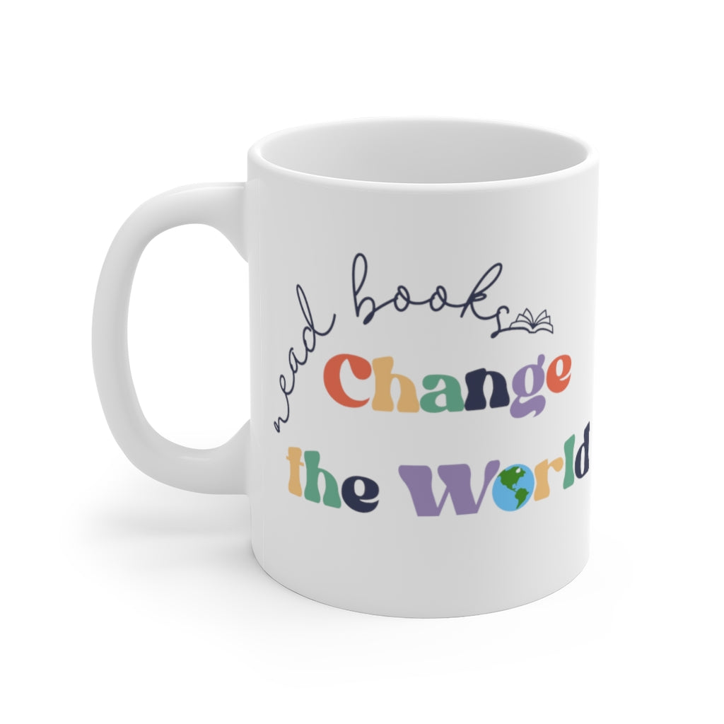 Read Books Change the World Ceramic Mug