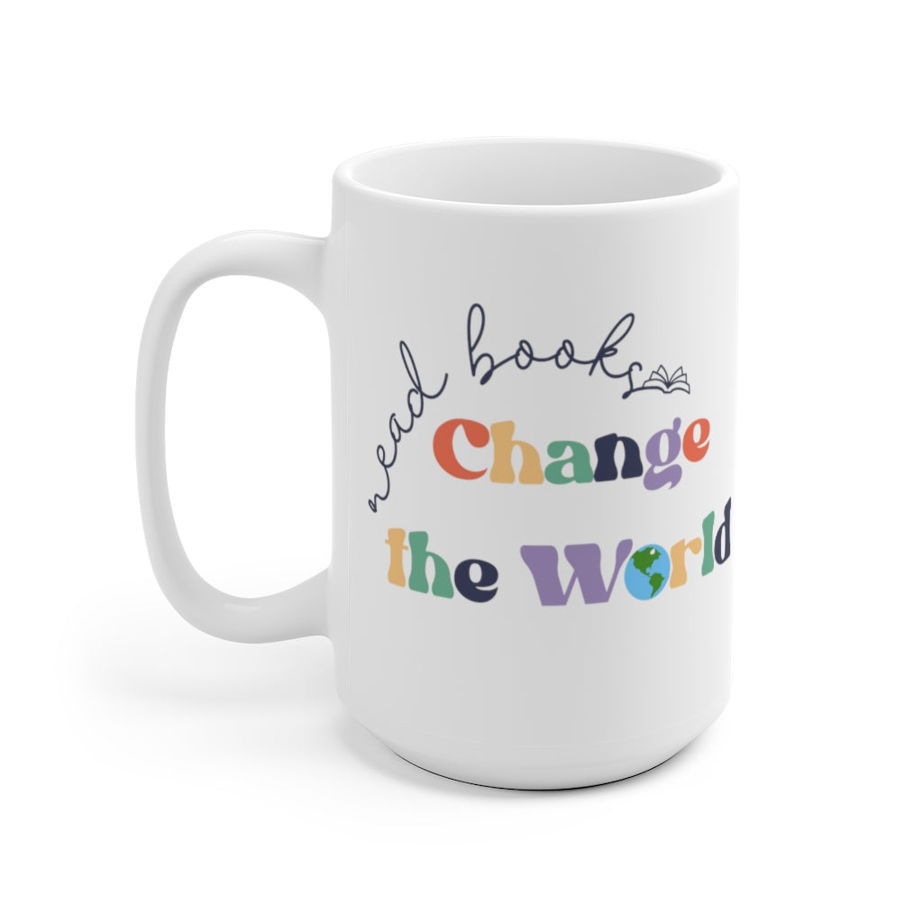 Read Books Change the World Ceramic Mug