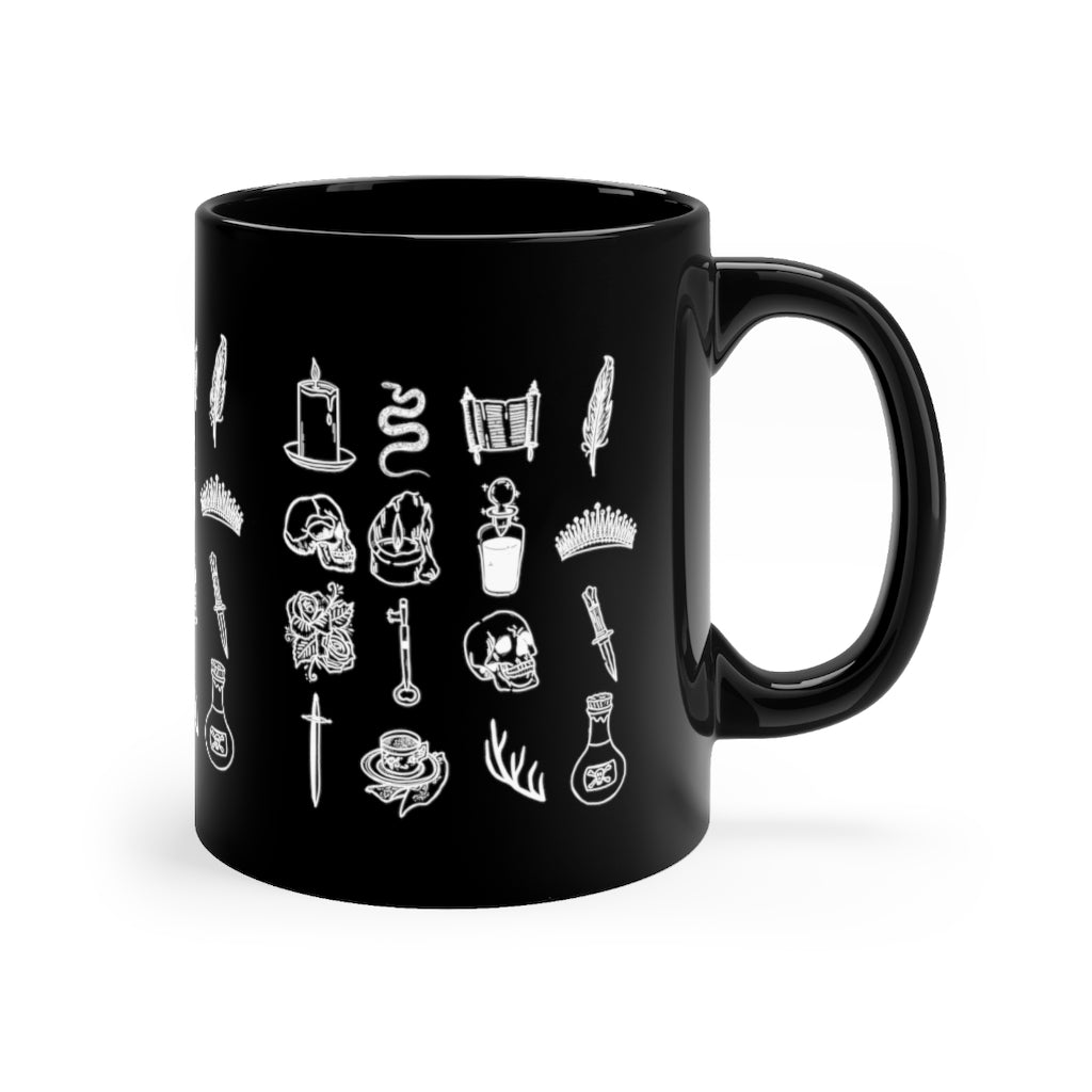 Hamlet and His Tragedies Mug