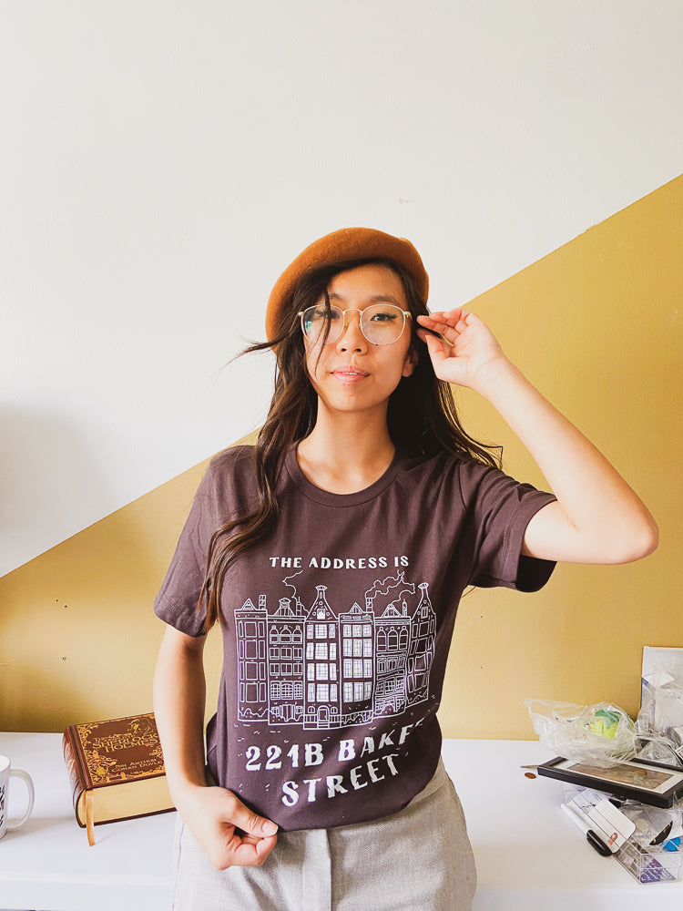 221B Baker Street Unisex Book Shirt