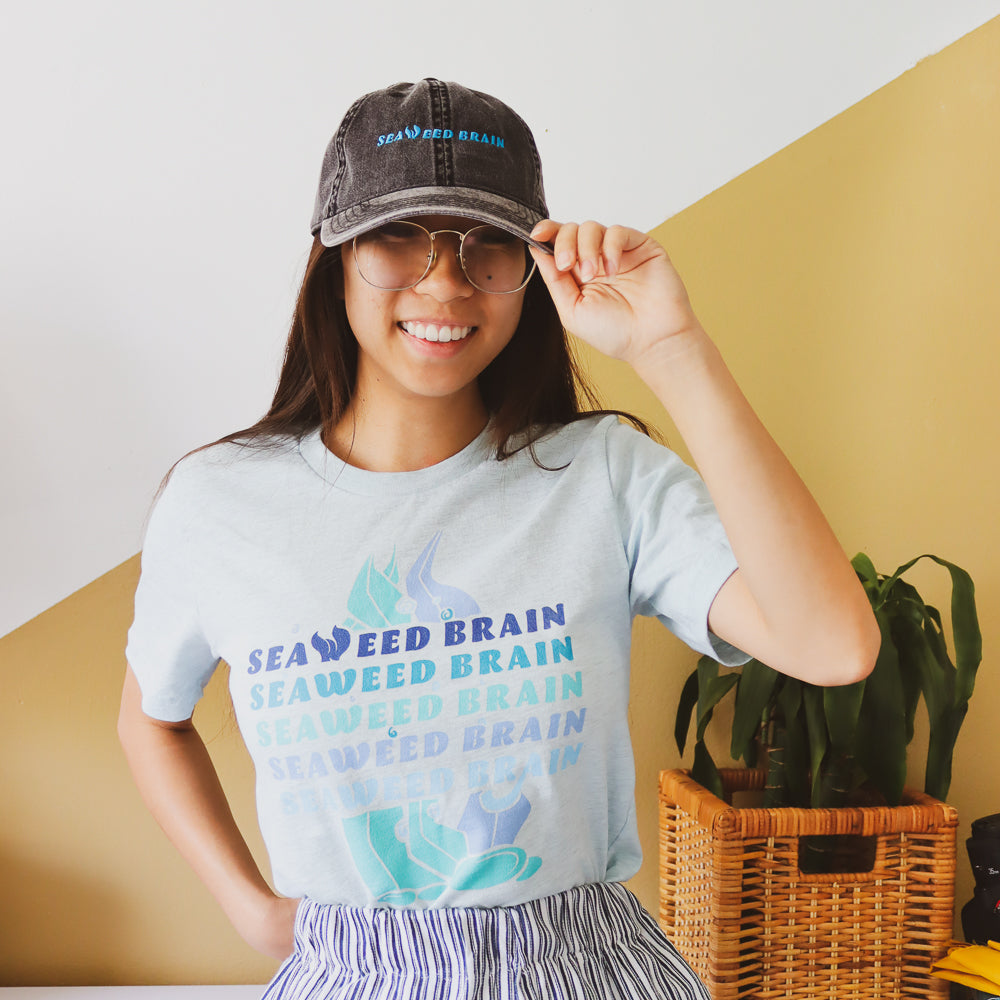 Seaweed Brain Book Unisex Tee