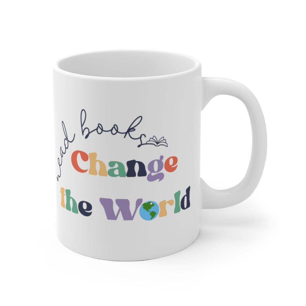Read Books Change the World Ceramic Mug