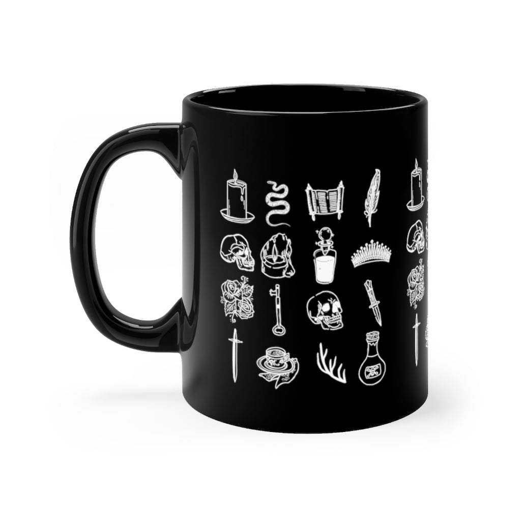 Hamlet and His Tragedies Mug
