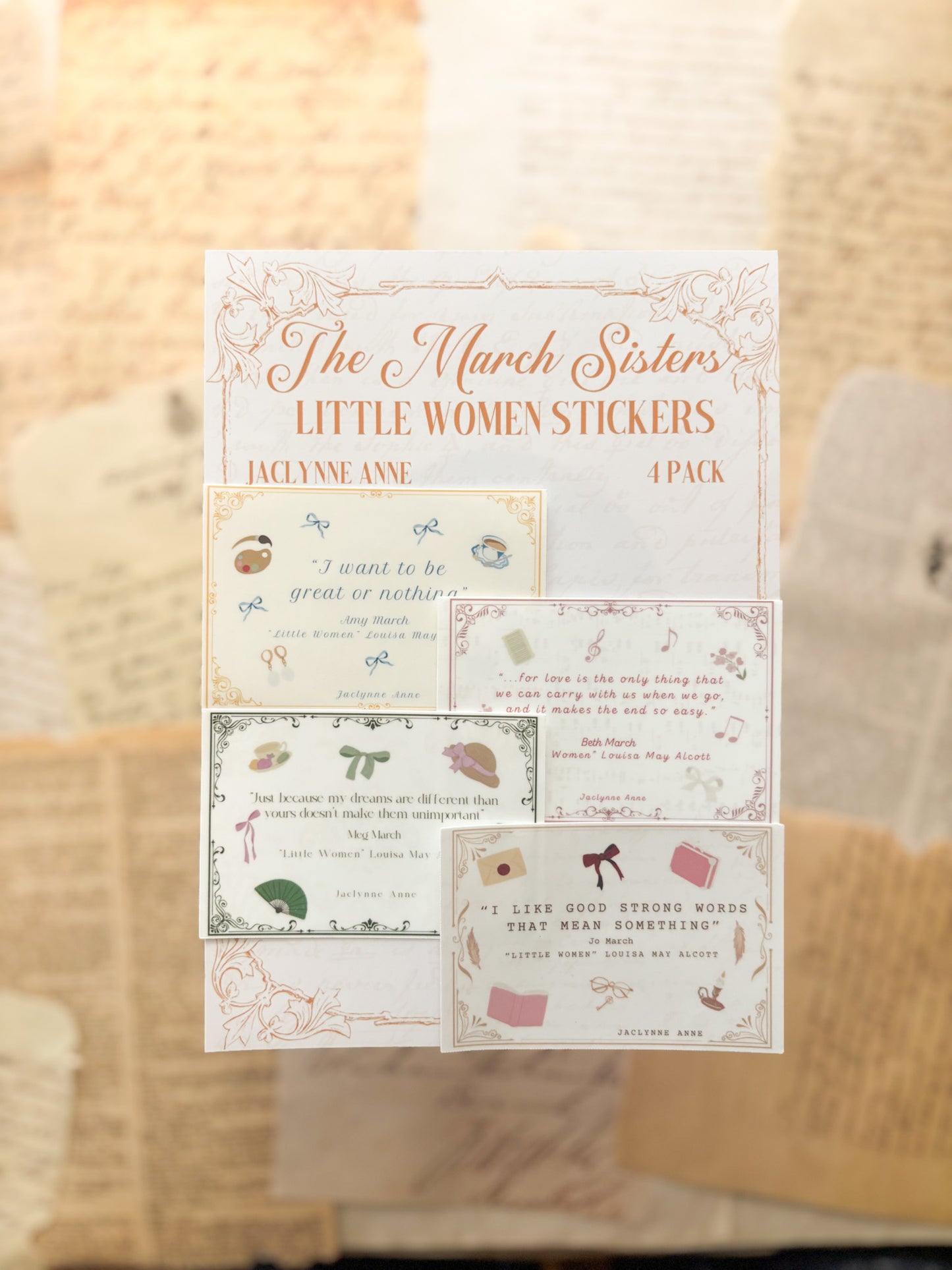 Little Women Sticker Pack