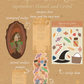 Once Upon a Sticker Club: a monthly snail mail club