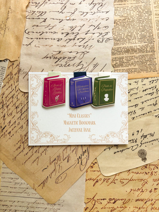 Mini Classics Book Magnetic Bookmark