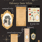 Once Upon a Sticker Club: a monthly snail mail club