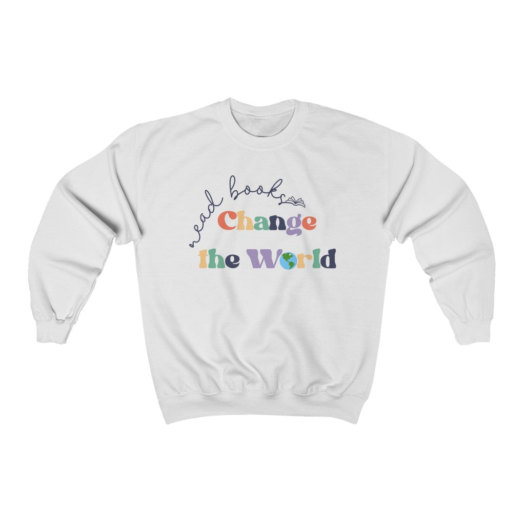 Book Sweater "Read Books Change the World"