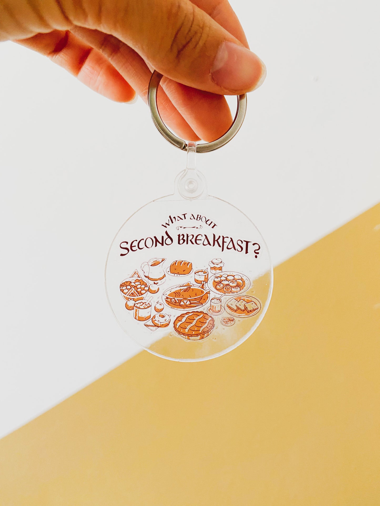 What About Second Breakfast? Keychain